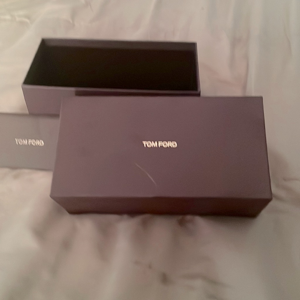 Tom Ford Glasses Box With Certificate